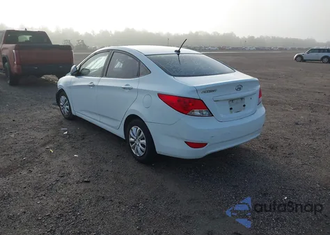 2012 Hyundai Accent Gls/Gs z USA, uszkodzony, nr VIN KMHCT4AE0CU214811